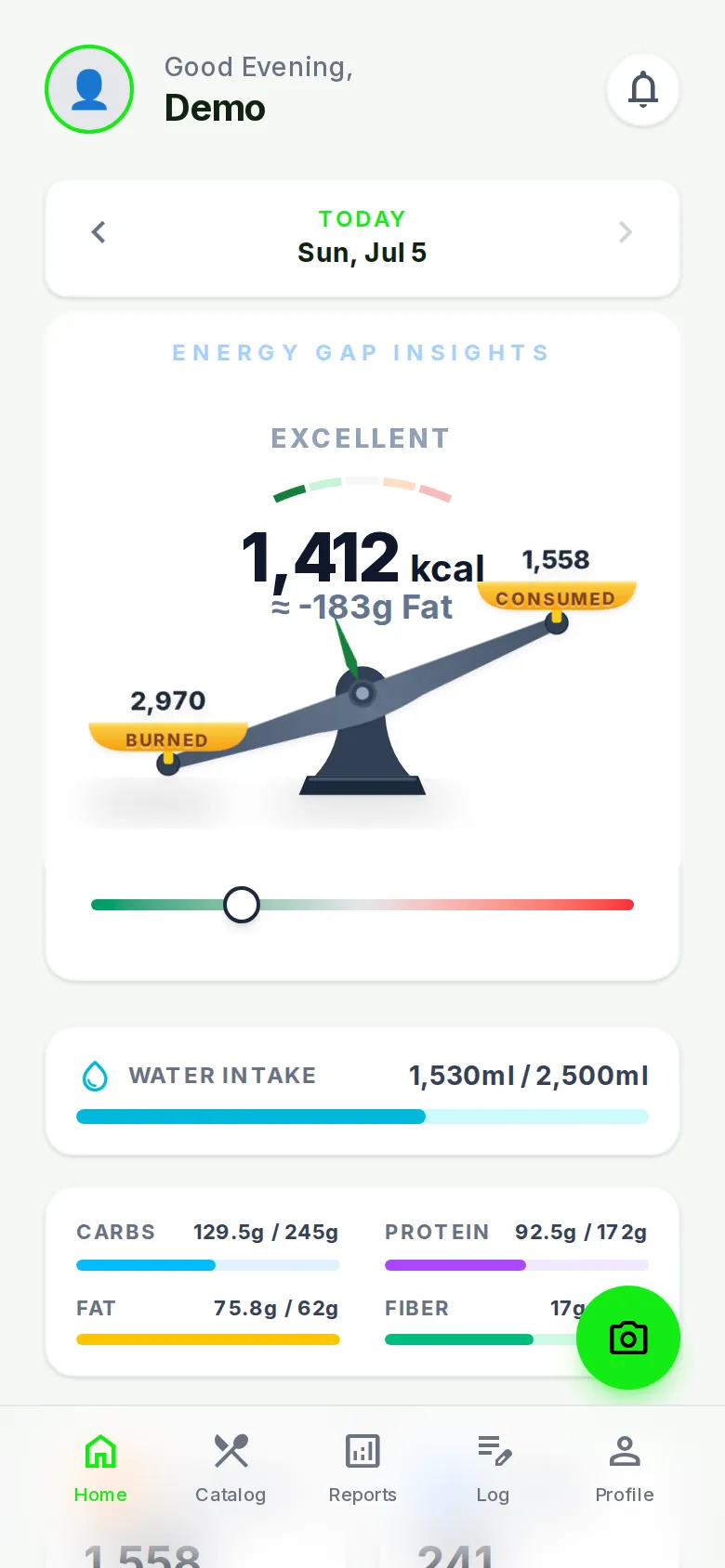 HealthNHabits screenshots